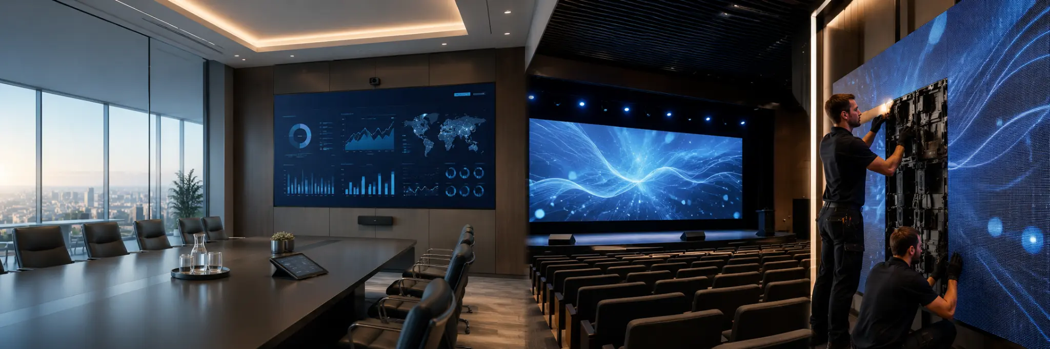 Painel de LED Projector AV